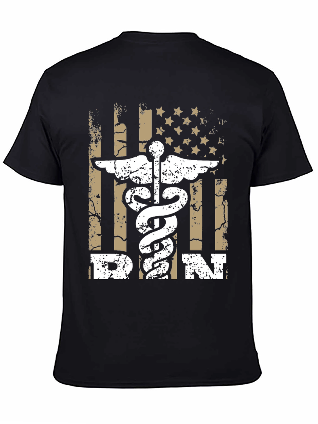 RN American Flag Graphic T-Shirt
