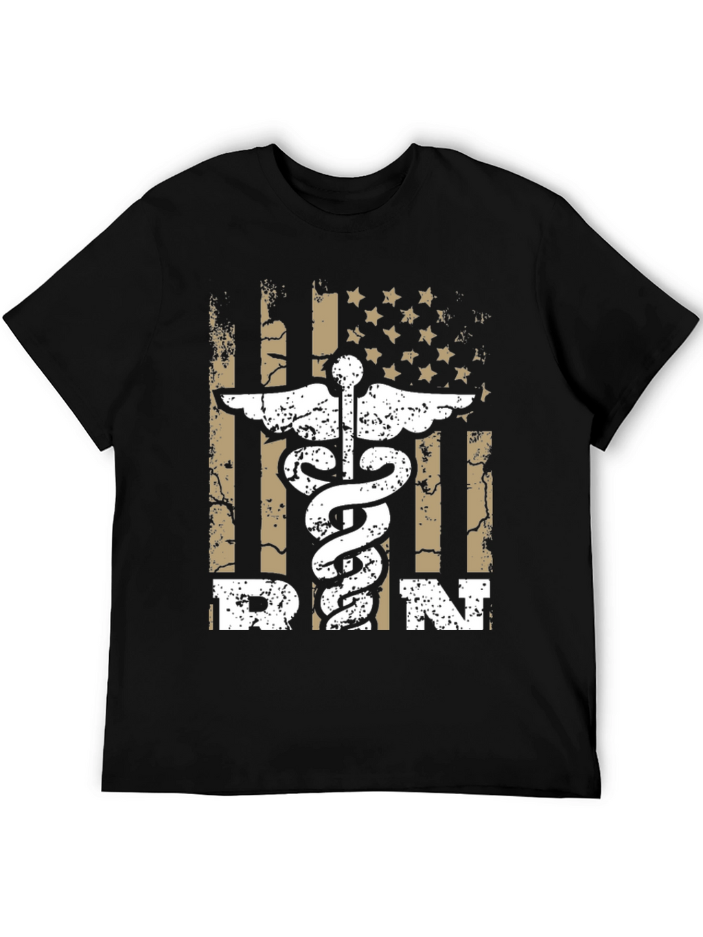 RN American Flag Graphic T-Shirt