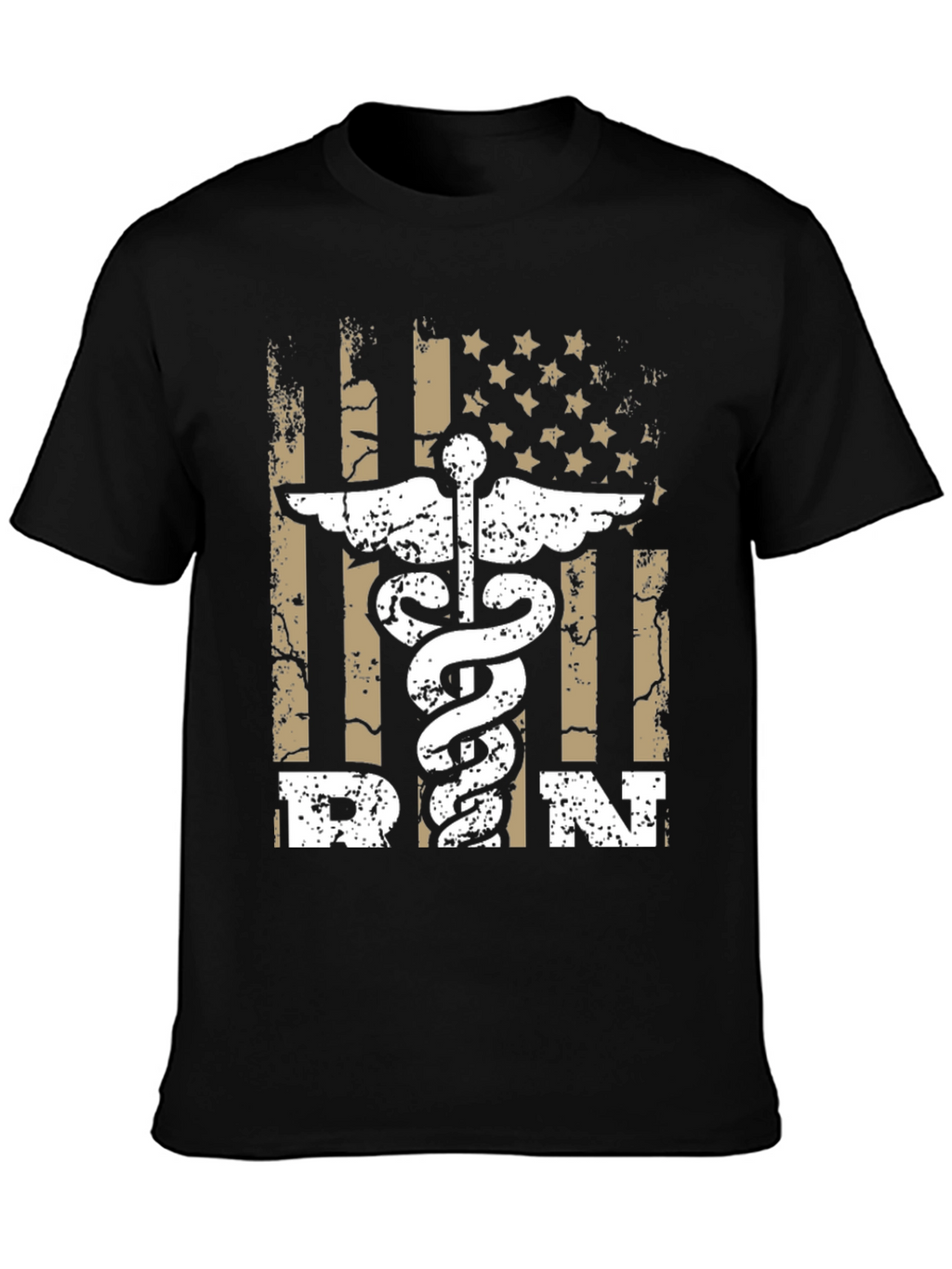 RN American Flag Graphic T-Shirt