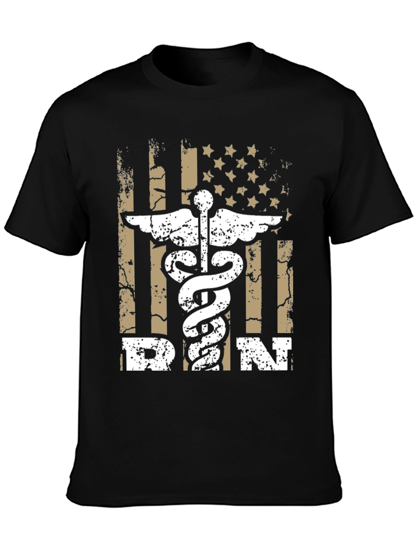 RN American Flag Graphic T-Shirt