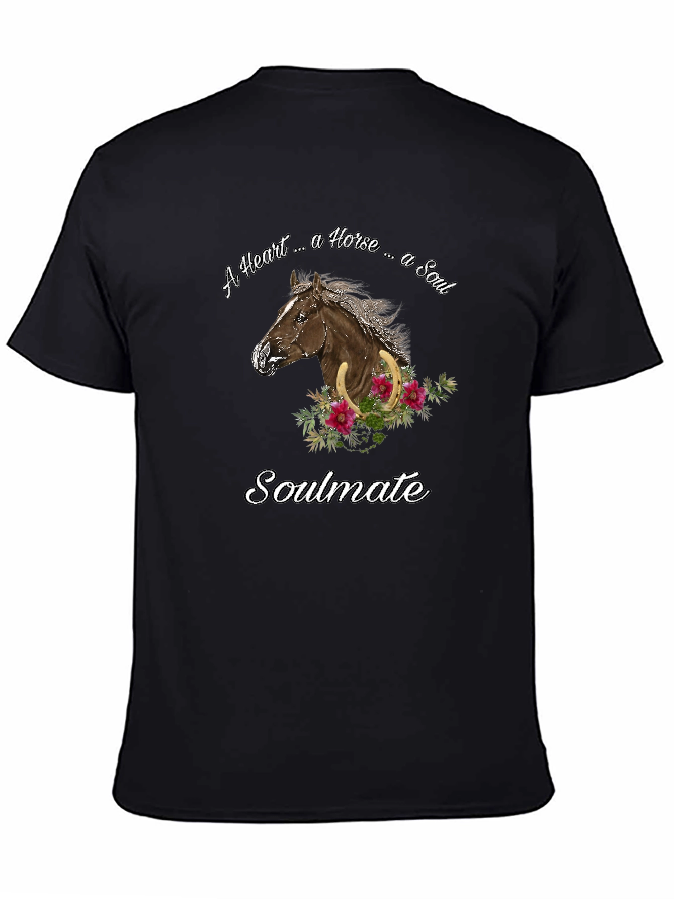 Horse Soulmate Graphic Tee - Stylish Unisex T-Shirt