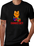 Changed Diet Cat T-Shirt