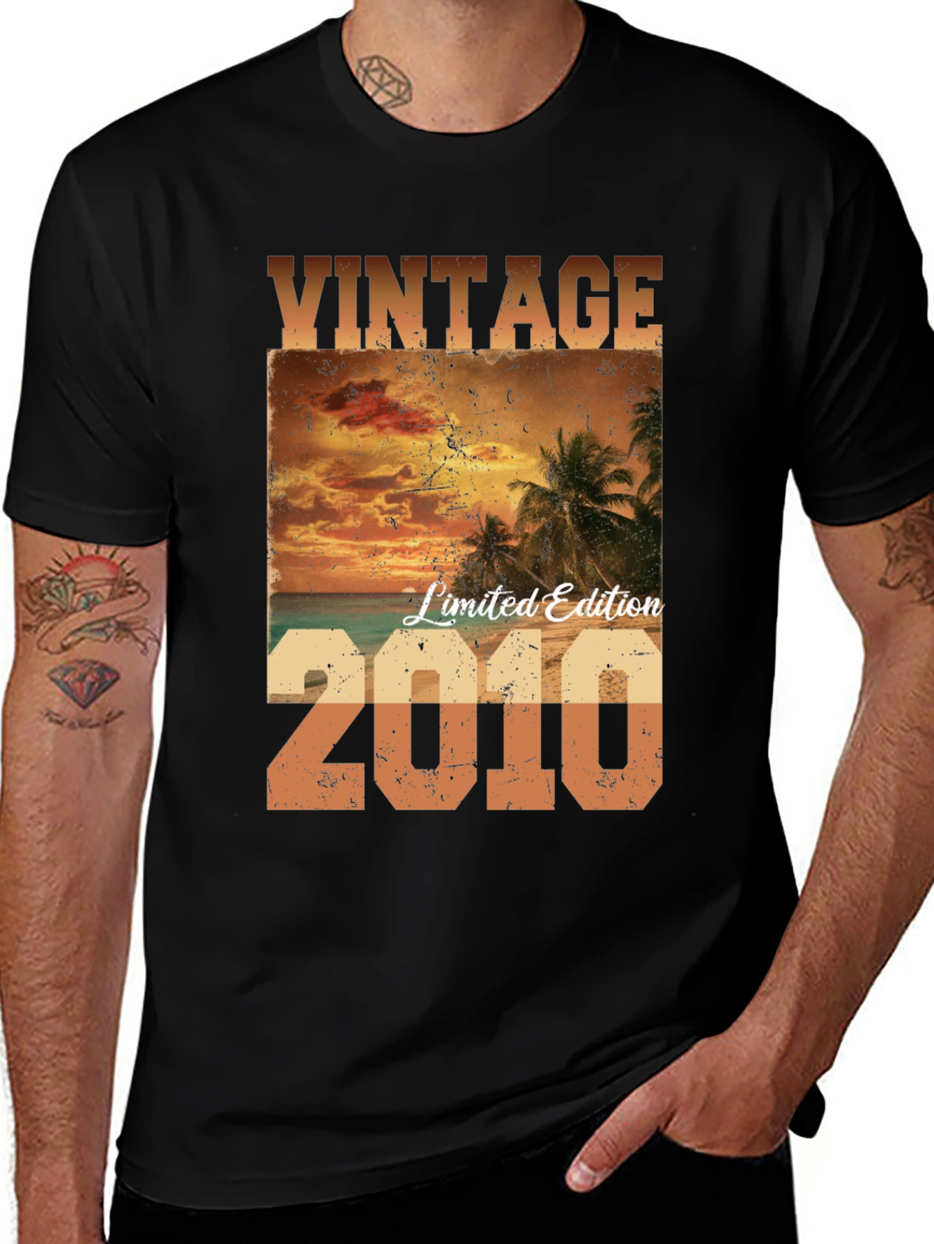 Vintage Limited Edition 2010 Graphic T-Shirt