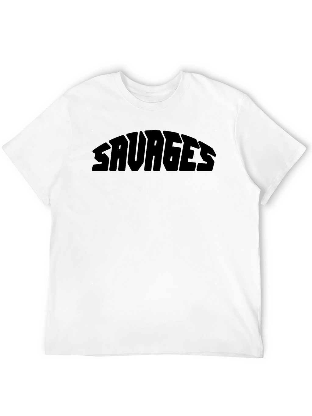 Savages Graphic Print Tee - Black