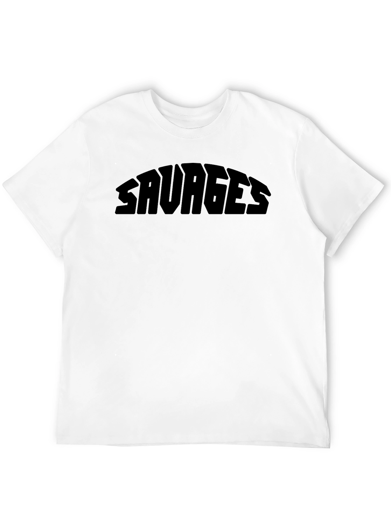 Savages Graphic Print Tee - Black