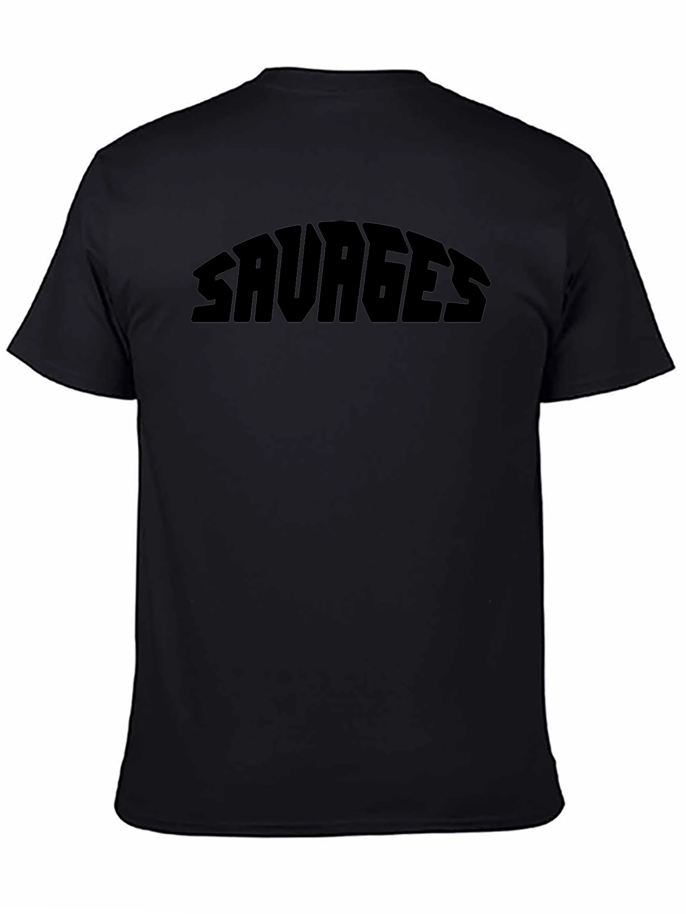 Savages Graphic Print Tee - Black