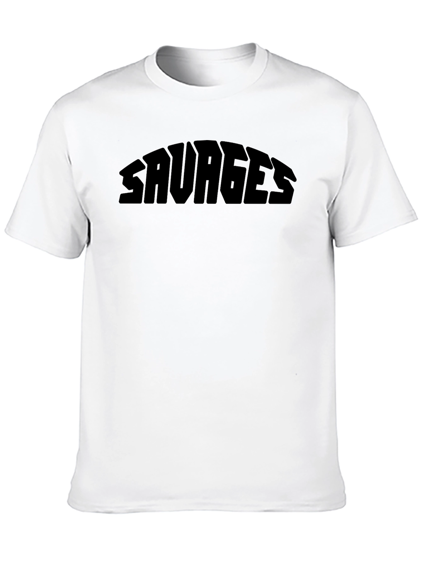 Savages Graphic Print Tee - Black