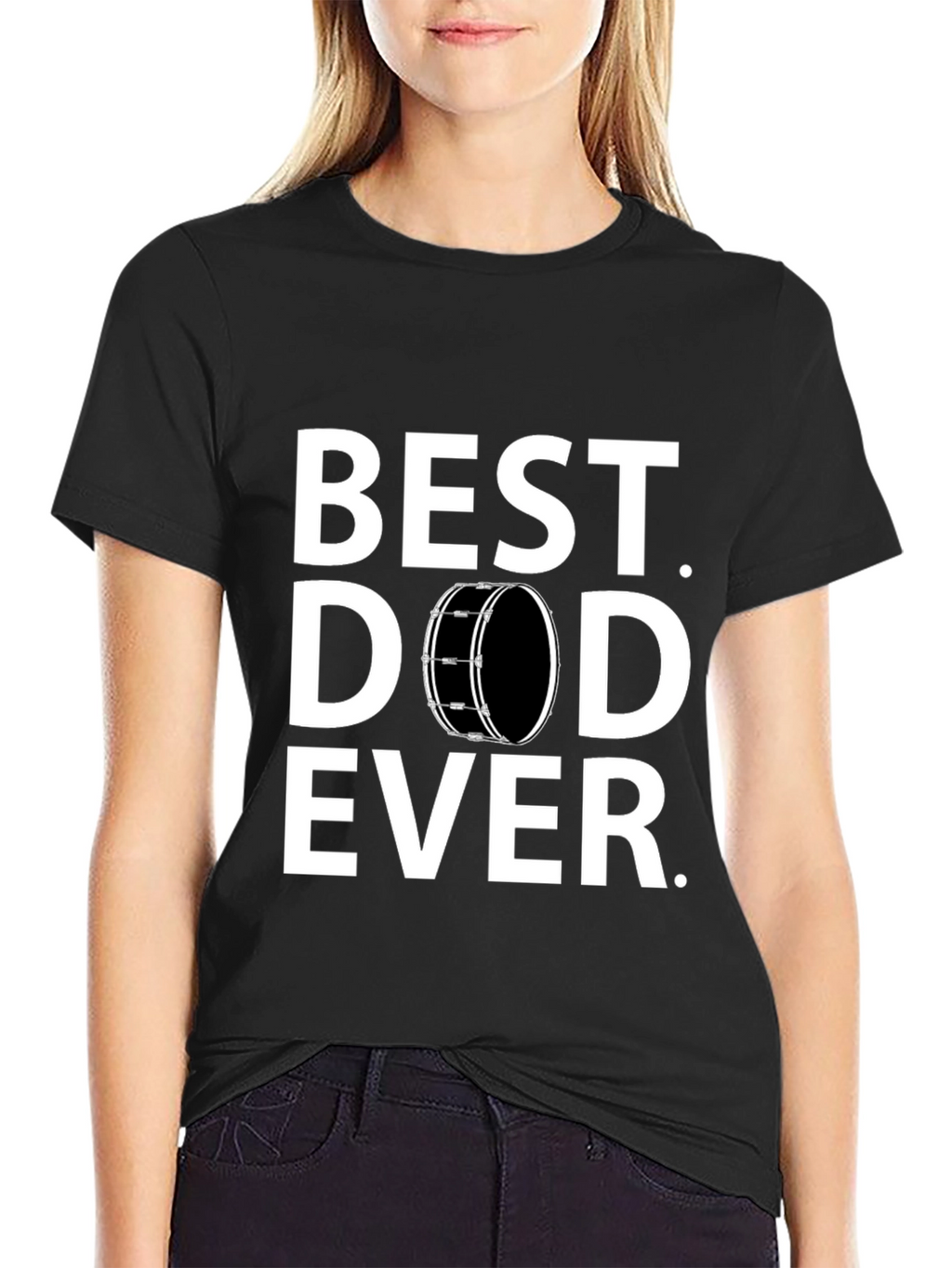 Best Dad Ever T-Shirt - Drummer Edition