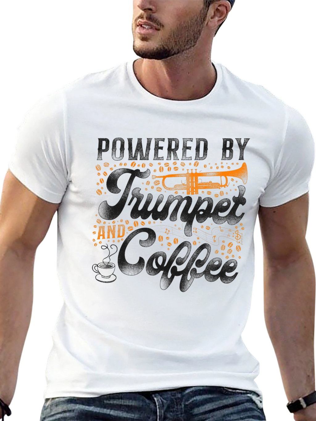 Fueled by Music and Coffee T-Shirt