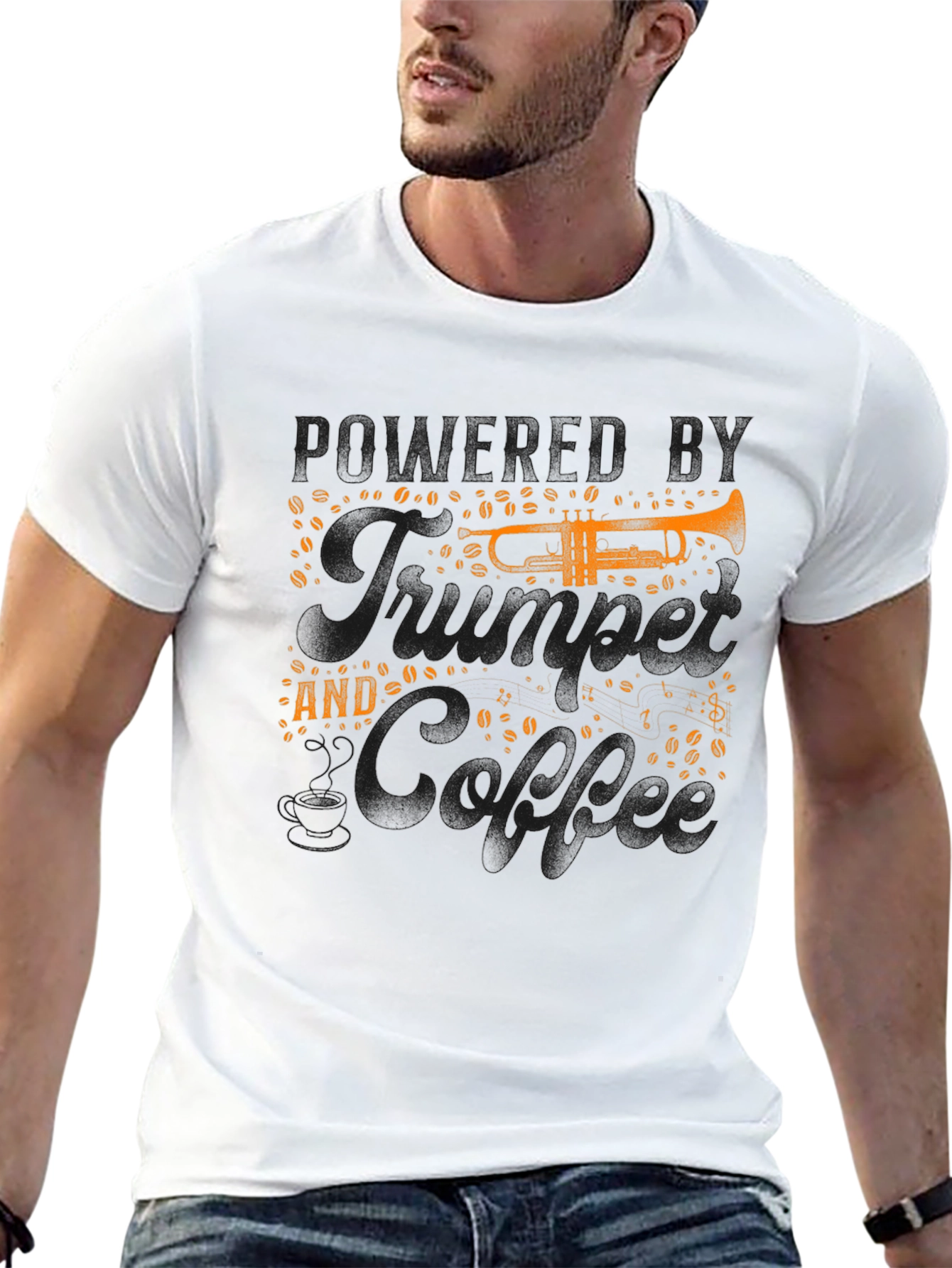 Fueled by Music and Coffee T-Shirt