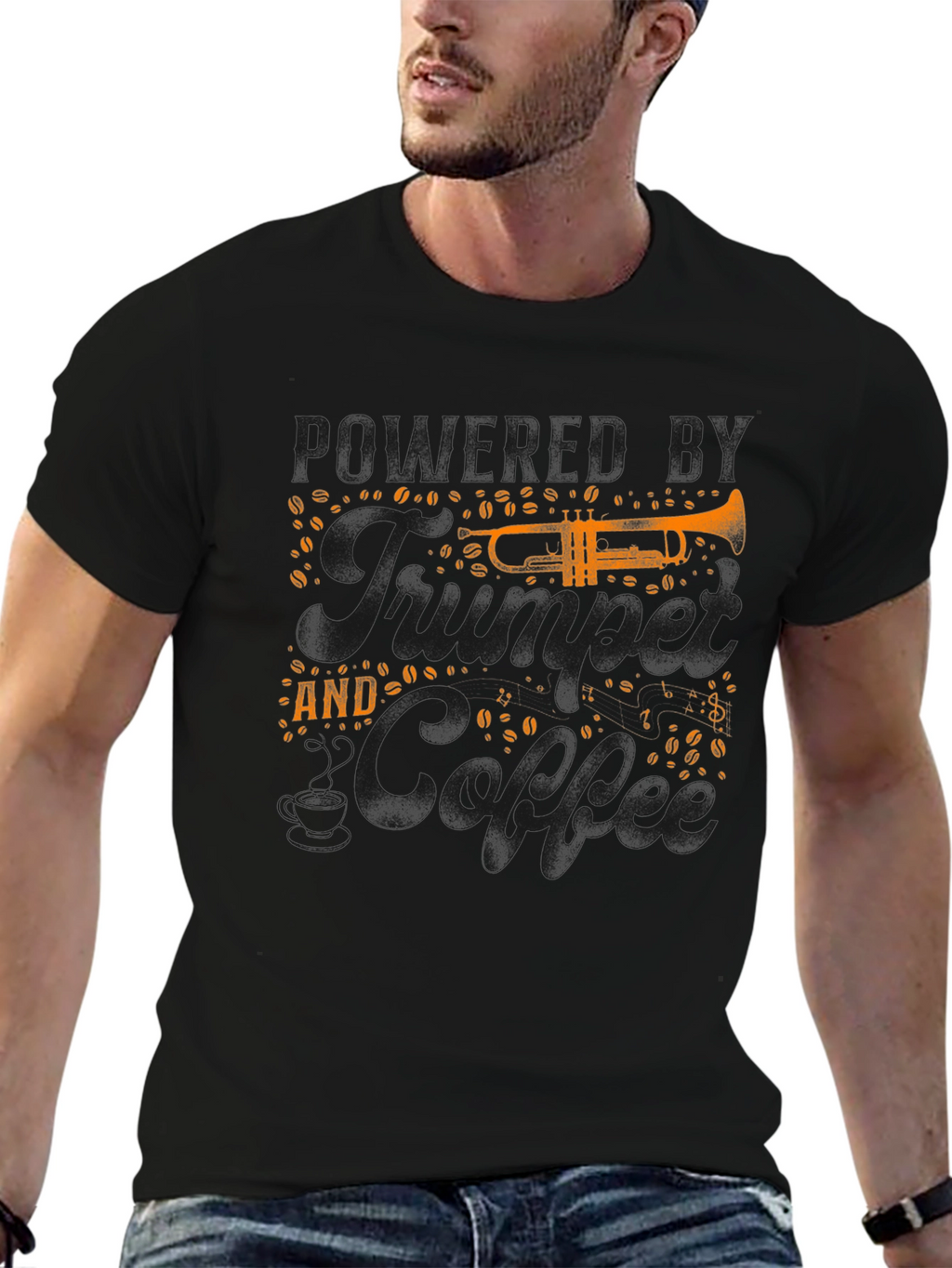 Fueled by Music and Coffee T-Shirt