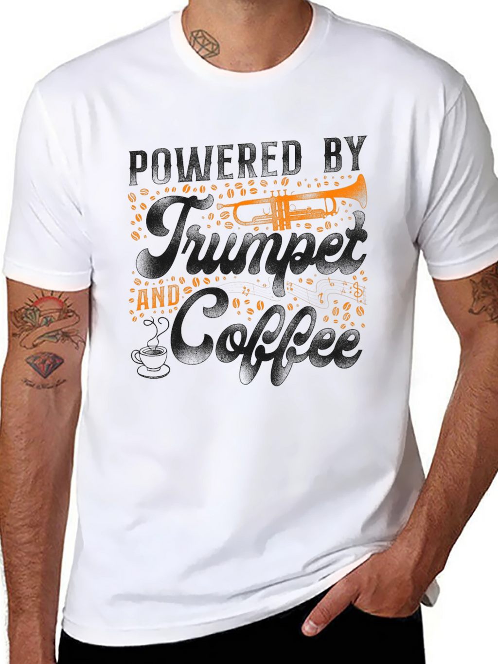 Fueled by Music and Coffee T-Shirt