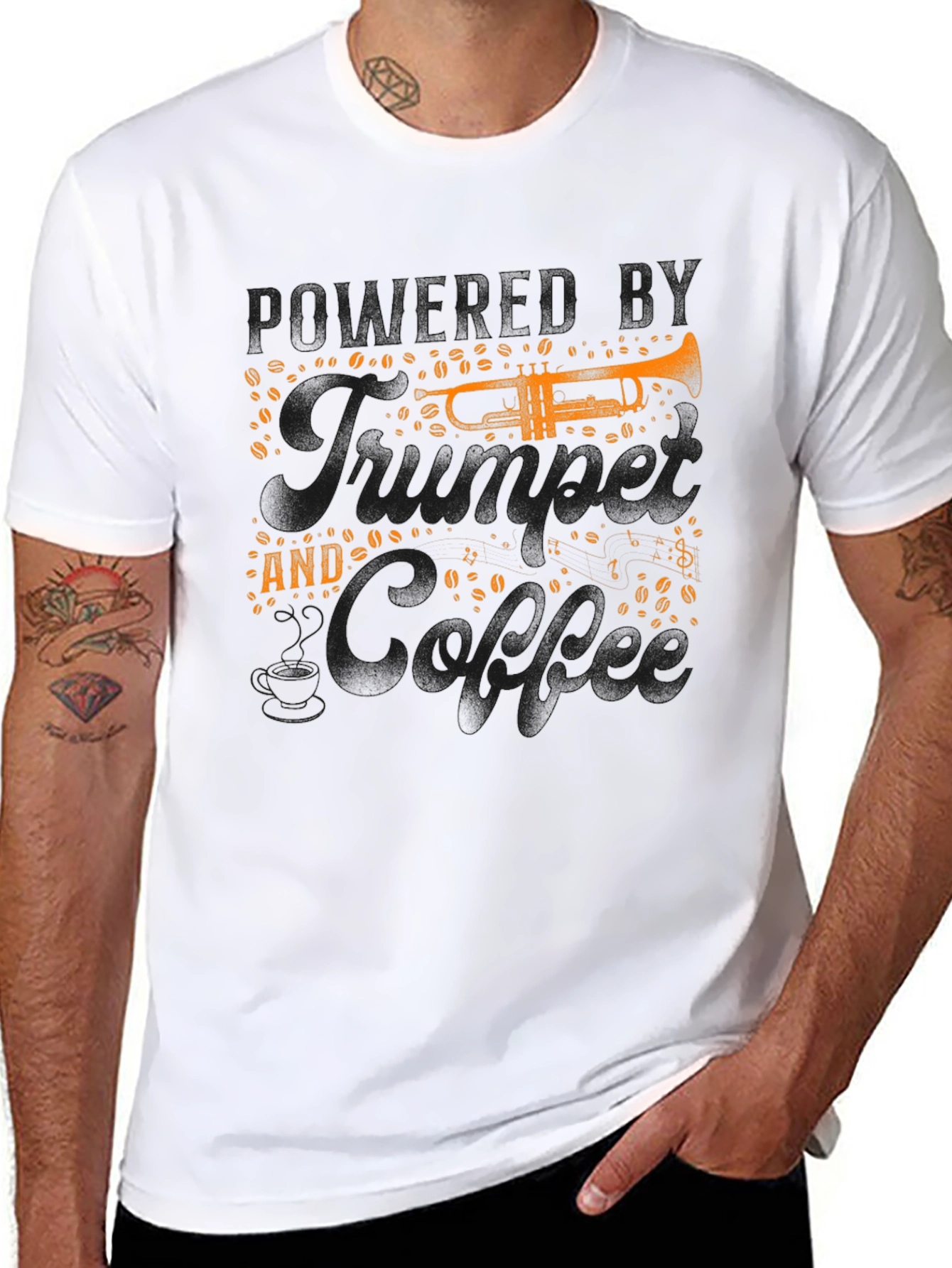 Fueled by Music and Coffee T-Shirt
