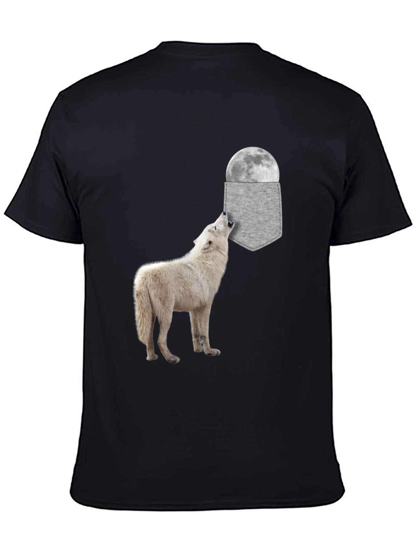 Wolf Moon Pocket T-Shirt