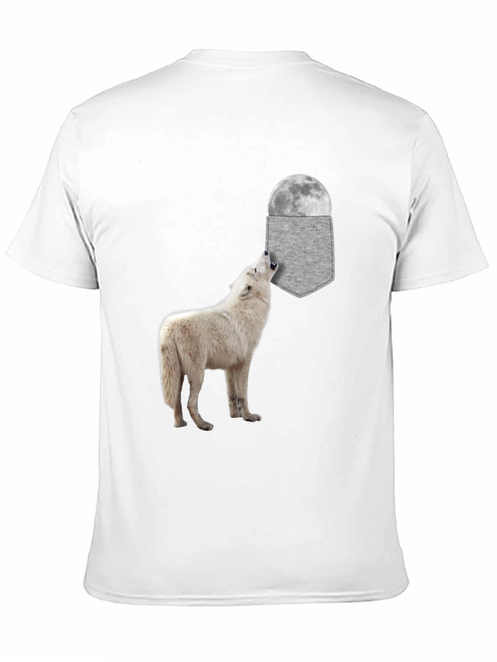 Wolf Moon Pocket T-Shirt