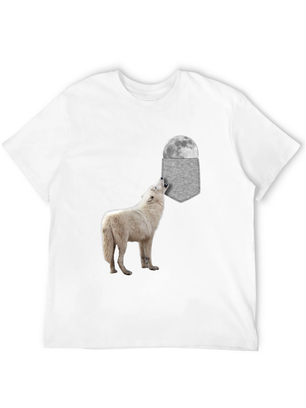 Wolf Moon Pocket T-Shirt