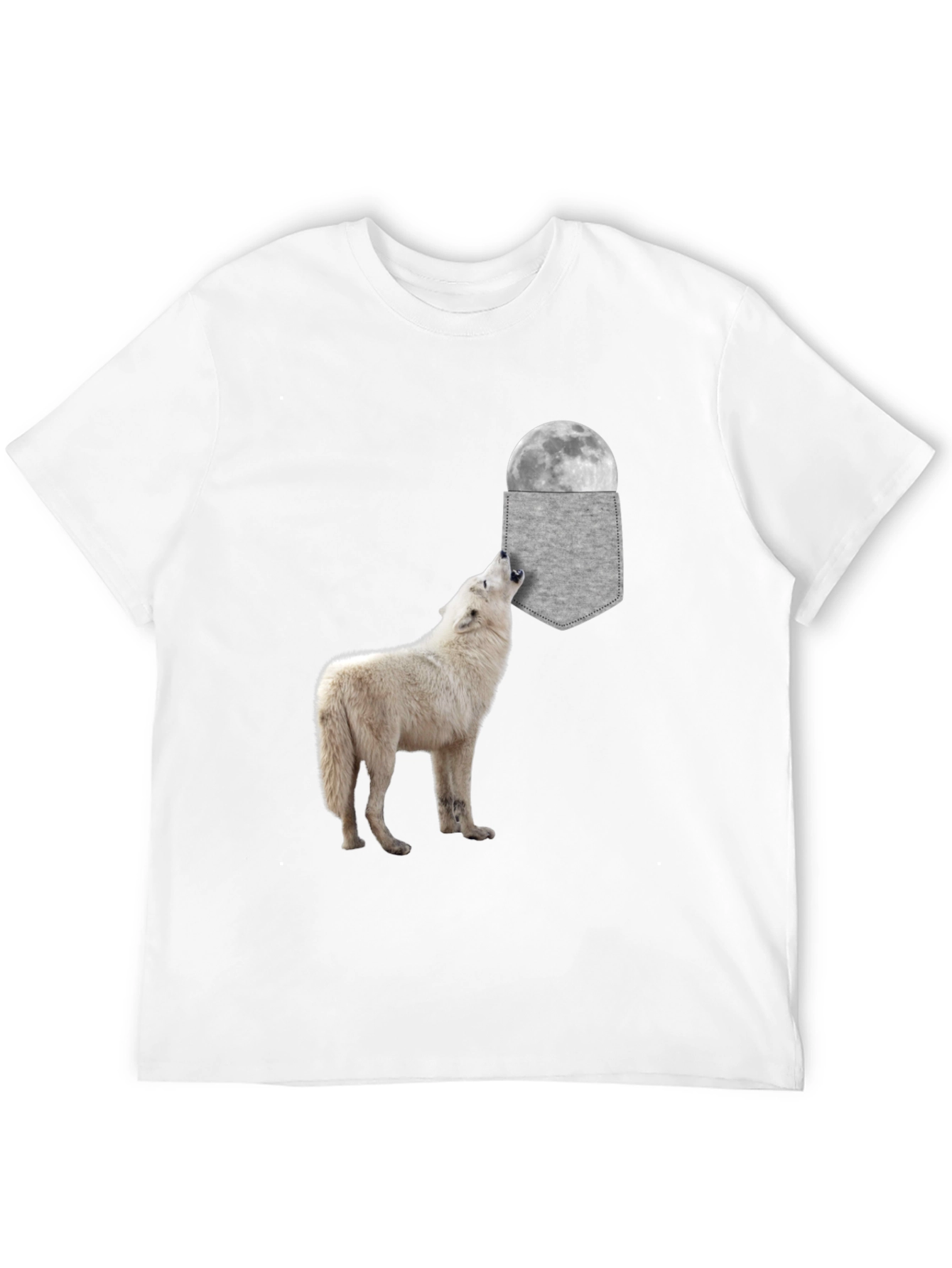 Wolf Moon Pocket T-Shirt