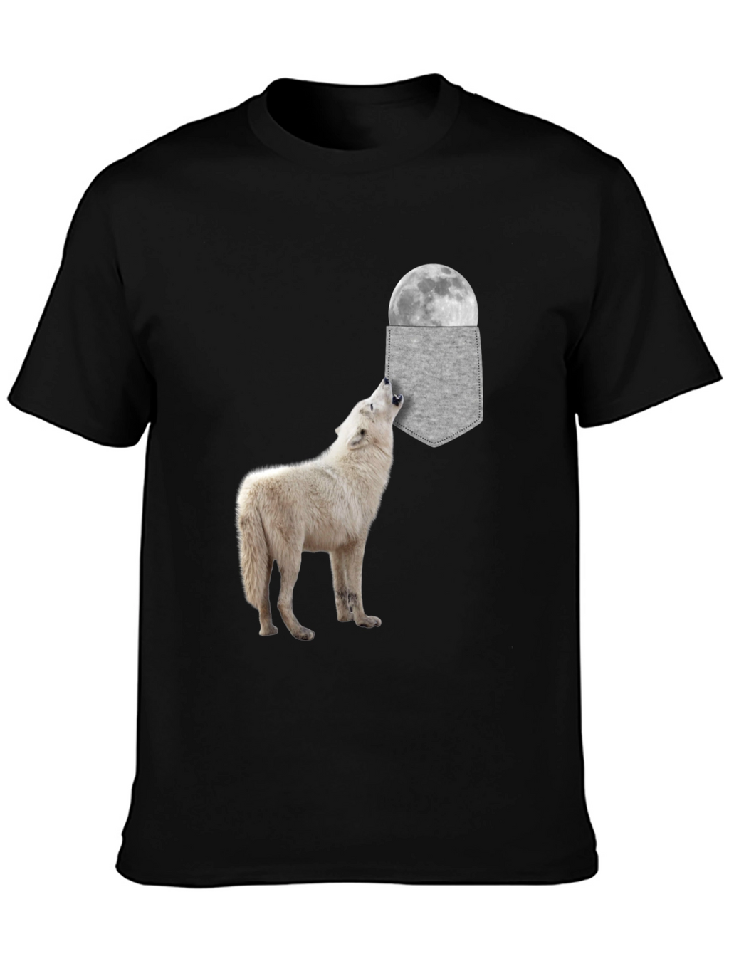 Wolf Moon Pocket T-Shirt