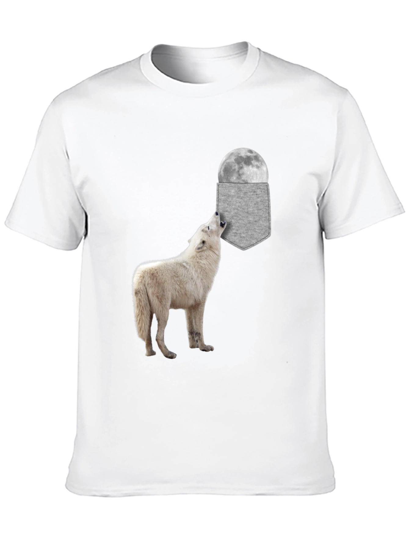 Wolf Moon Pocket T-Shirt