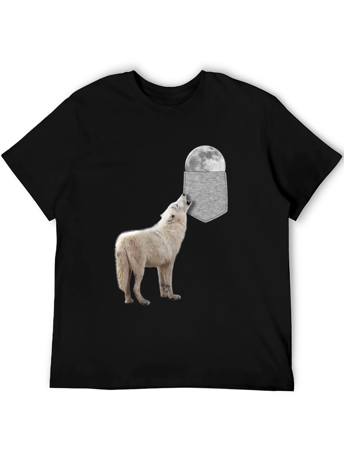 Wolf Moon Pocket T-Shirt