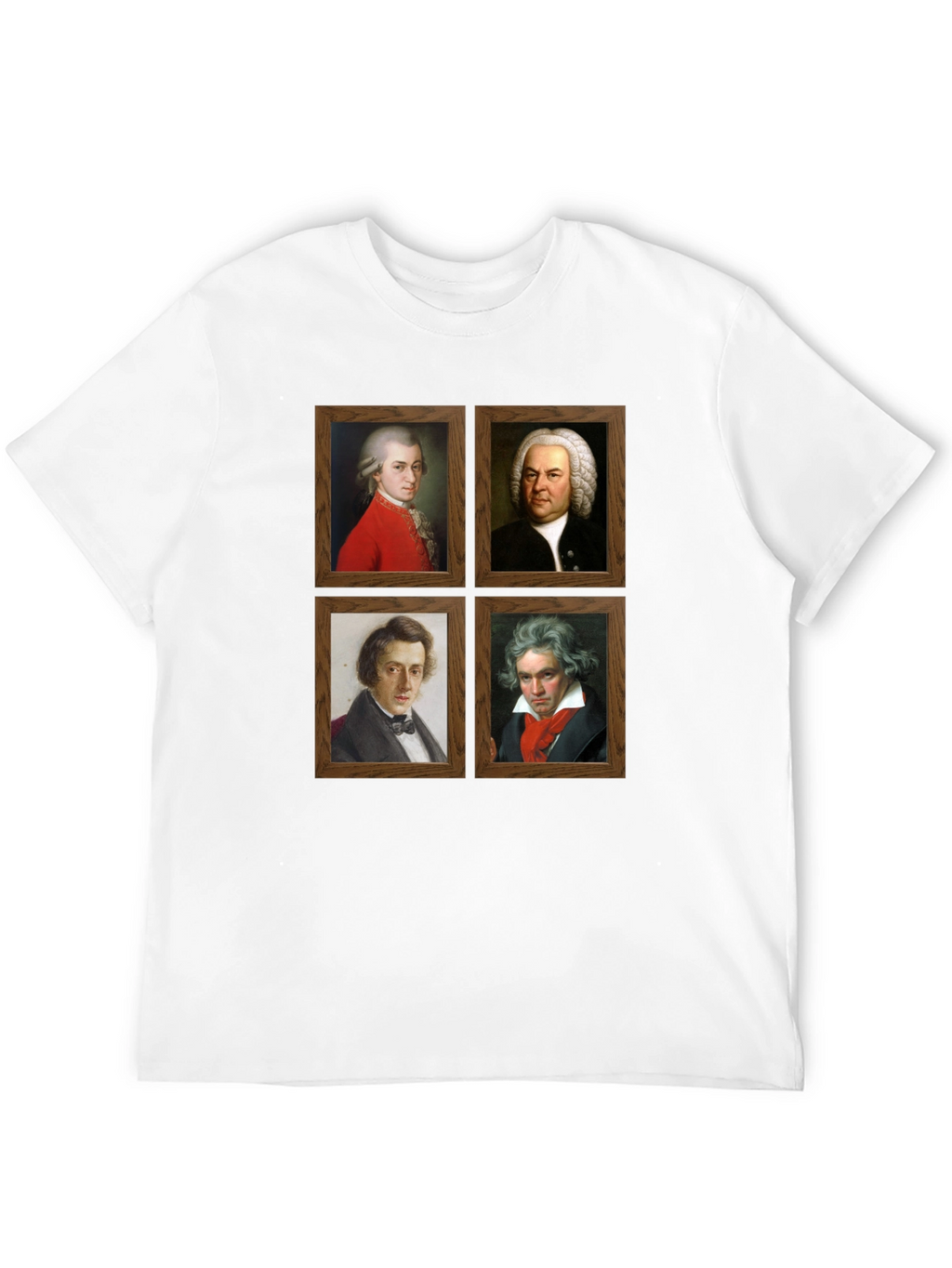 Classical Composers Portrait T-Shirt
