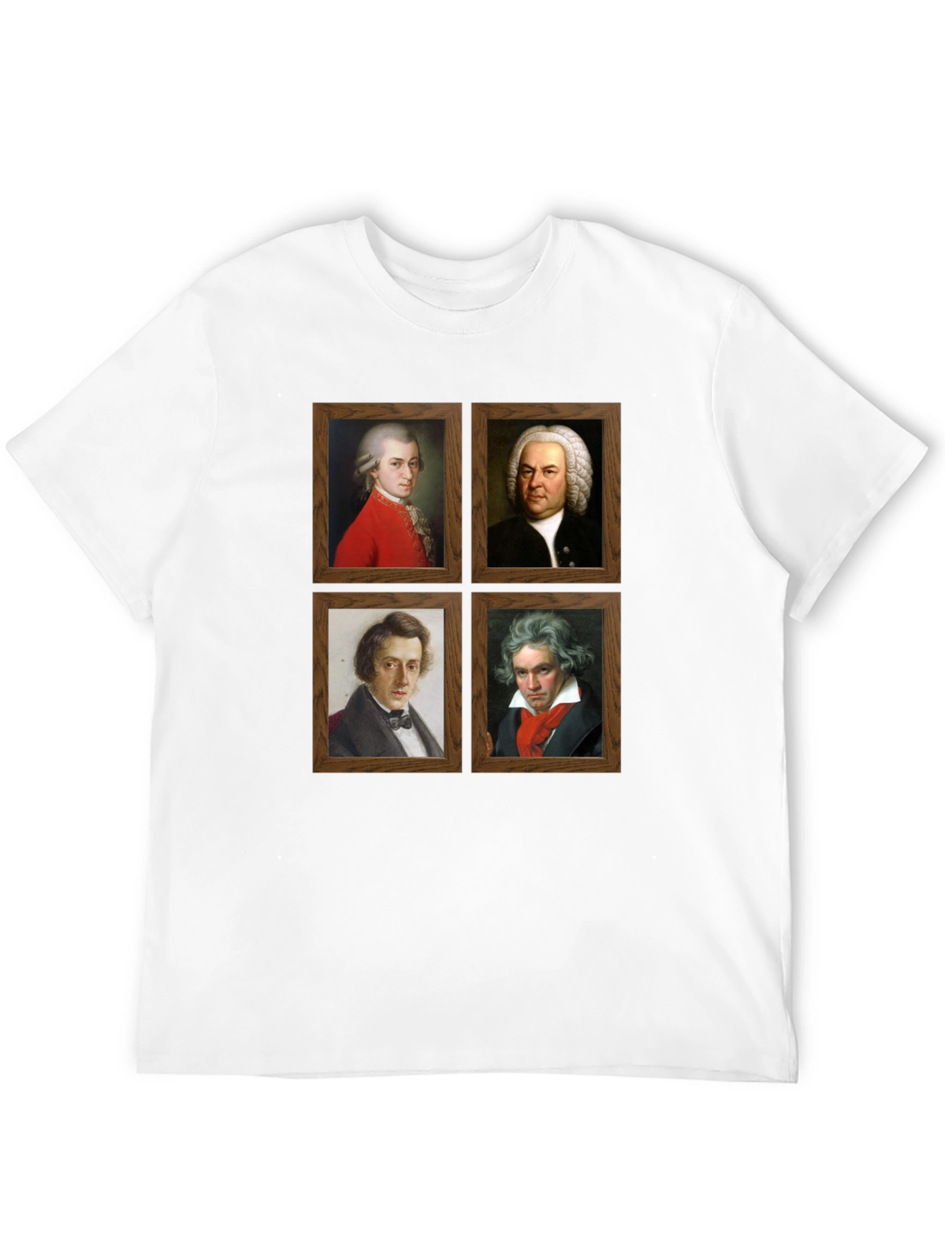 Classical Composers Portrait T-Shirt