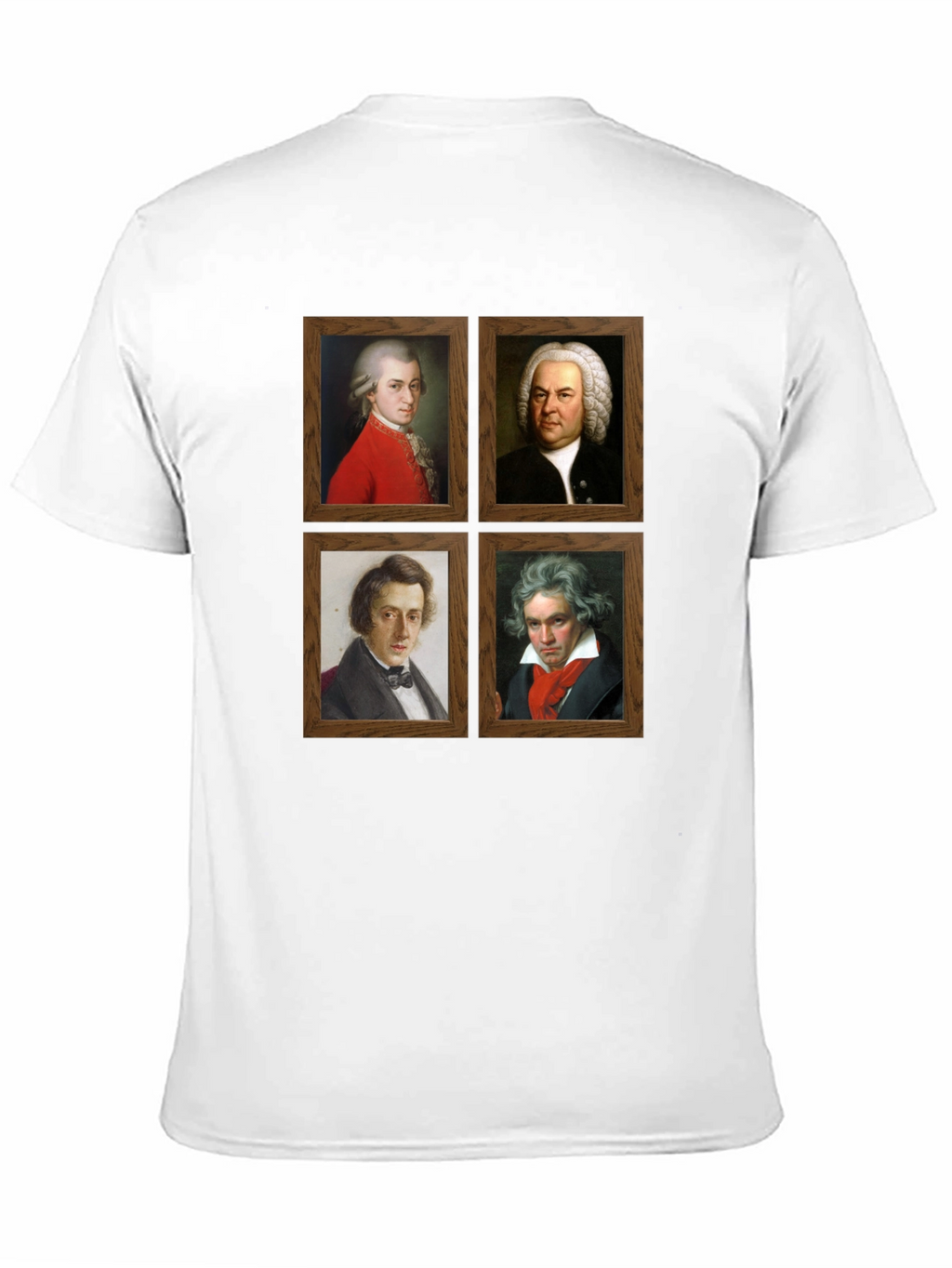 Classical Composers Portrait T-Shirt