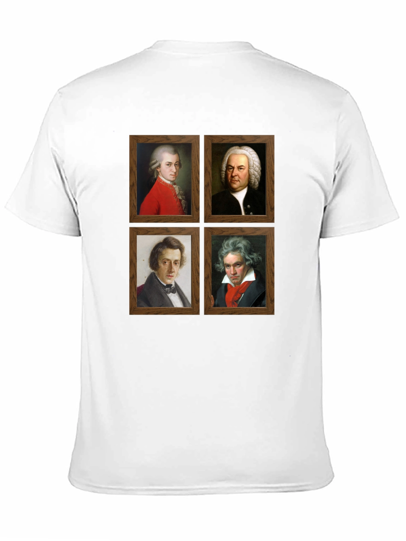 Classical Composers Portrait T-Shirt