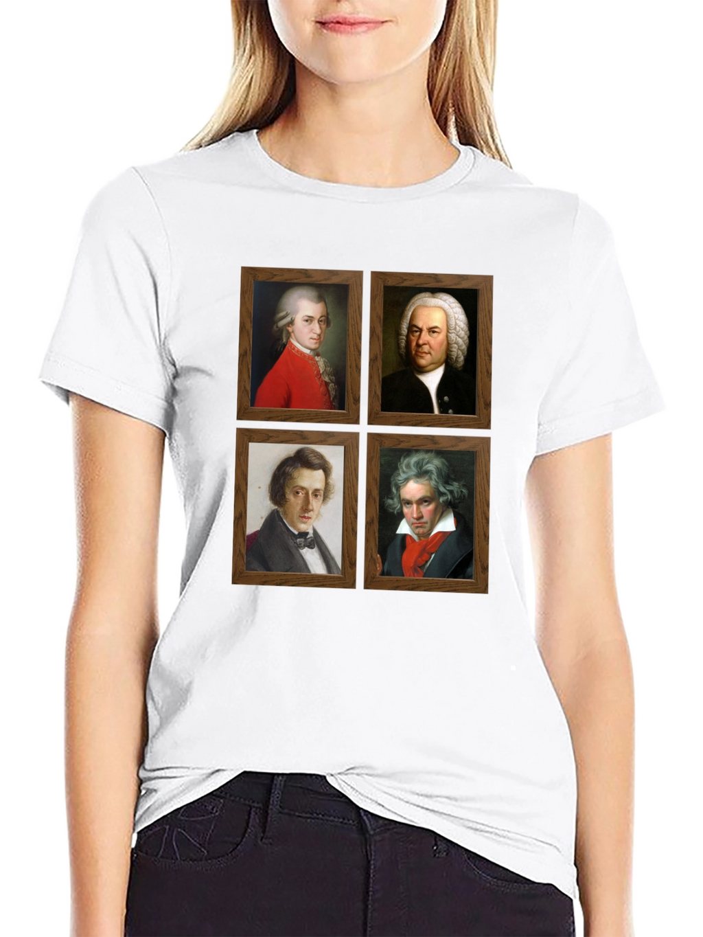 Classical Composers Portrait T-Shirt