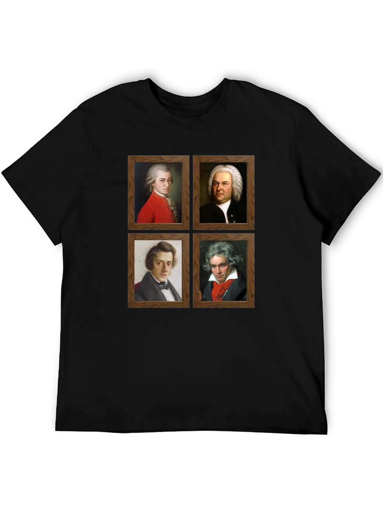 Classical Composers Portrait T-Shirt