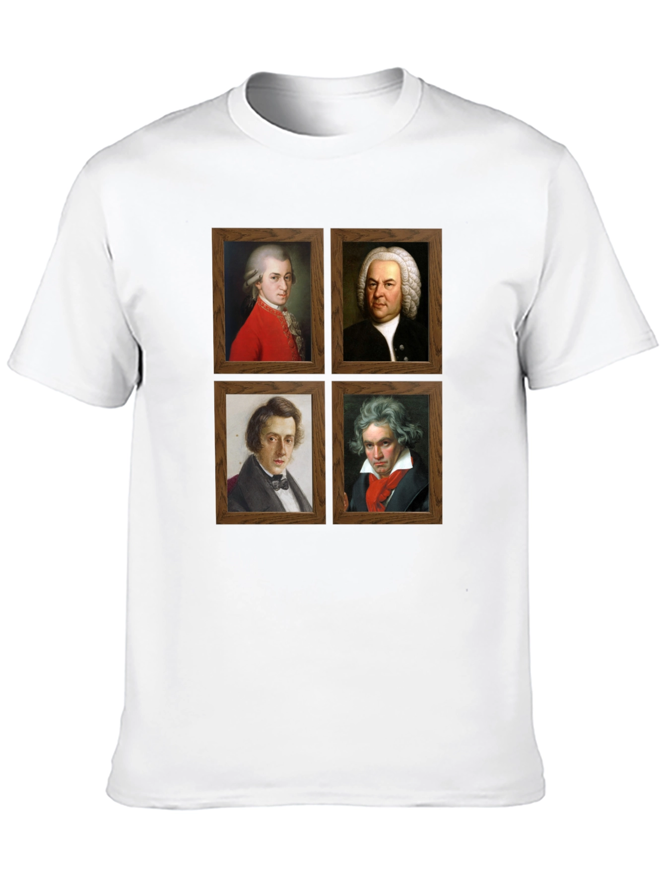 Classical Composers Portrait T-Shirt