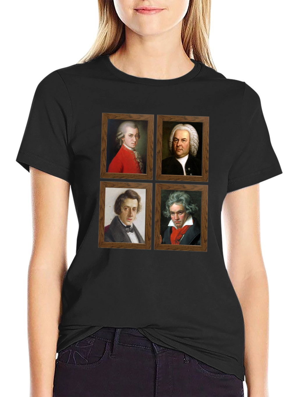 Classical Composers Portrait T-Shirt
