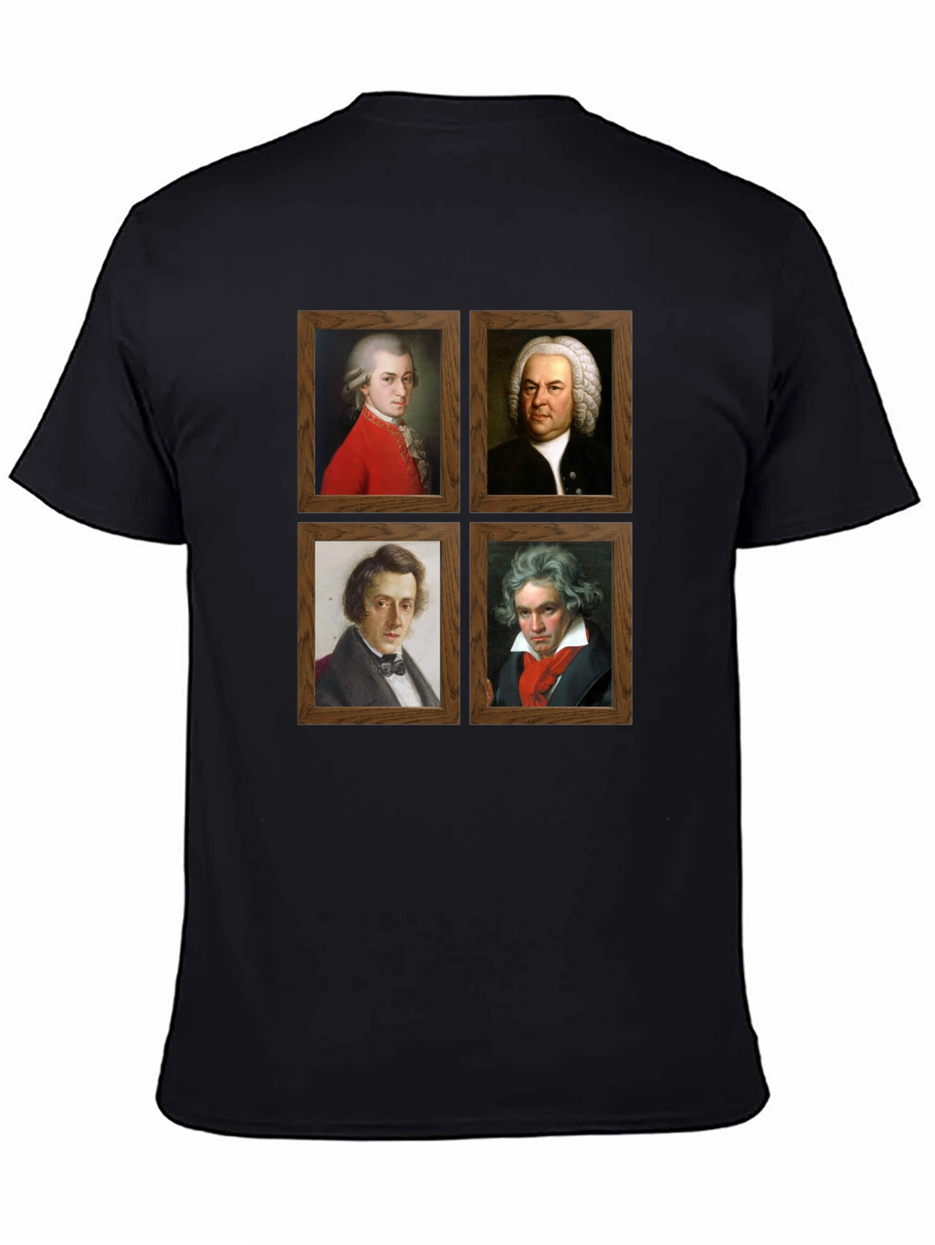 Classical Composers Portrait T-Shirt
