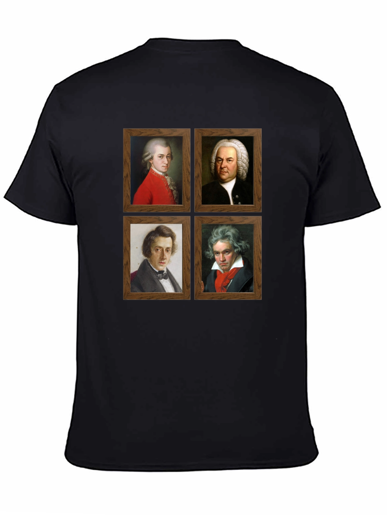 Classical Composers Portrait T-Shirt