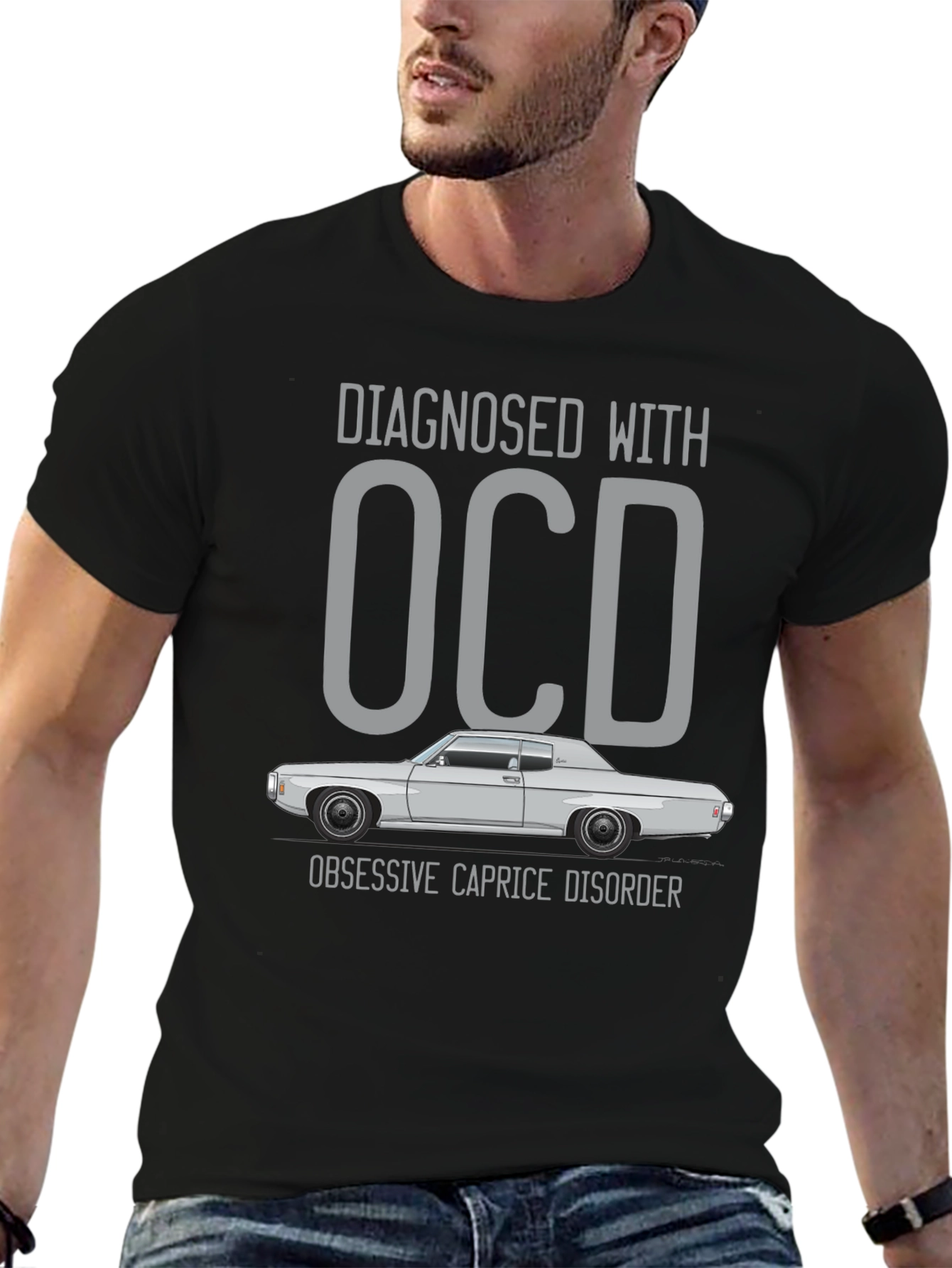 Diagnosed with OCD Obsessive Caprice Disorder T-Shirt