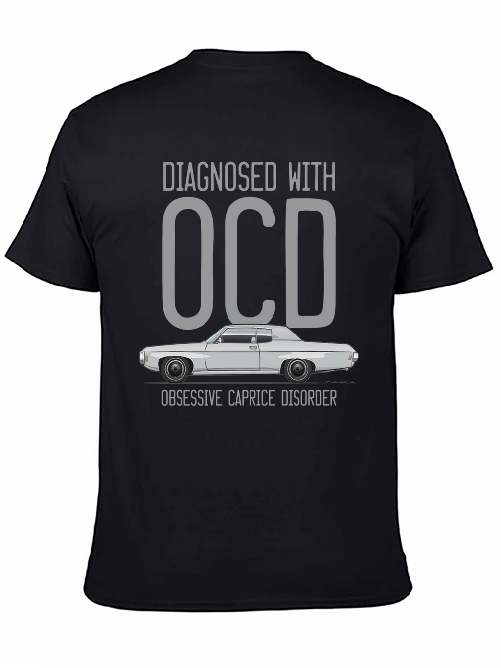 Diagnosed with OCD Obsessive Caprice Disorder T-Shirt