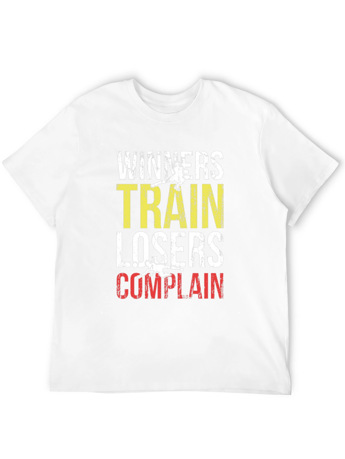 Winners Train Losers Complain Graphic Tee