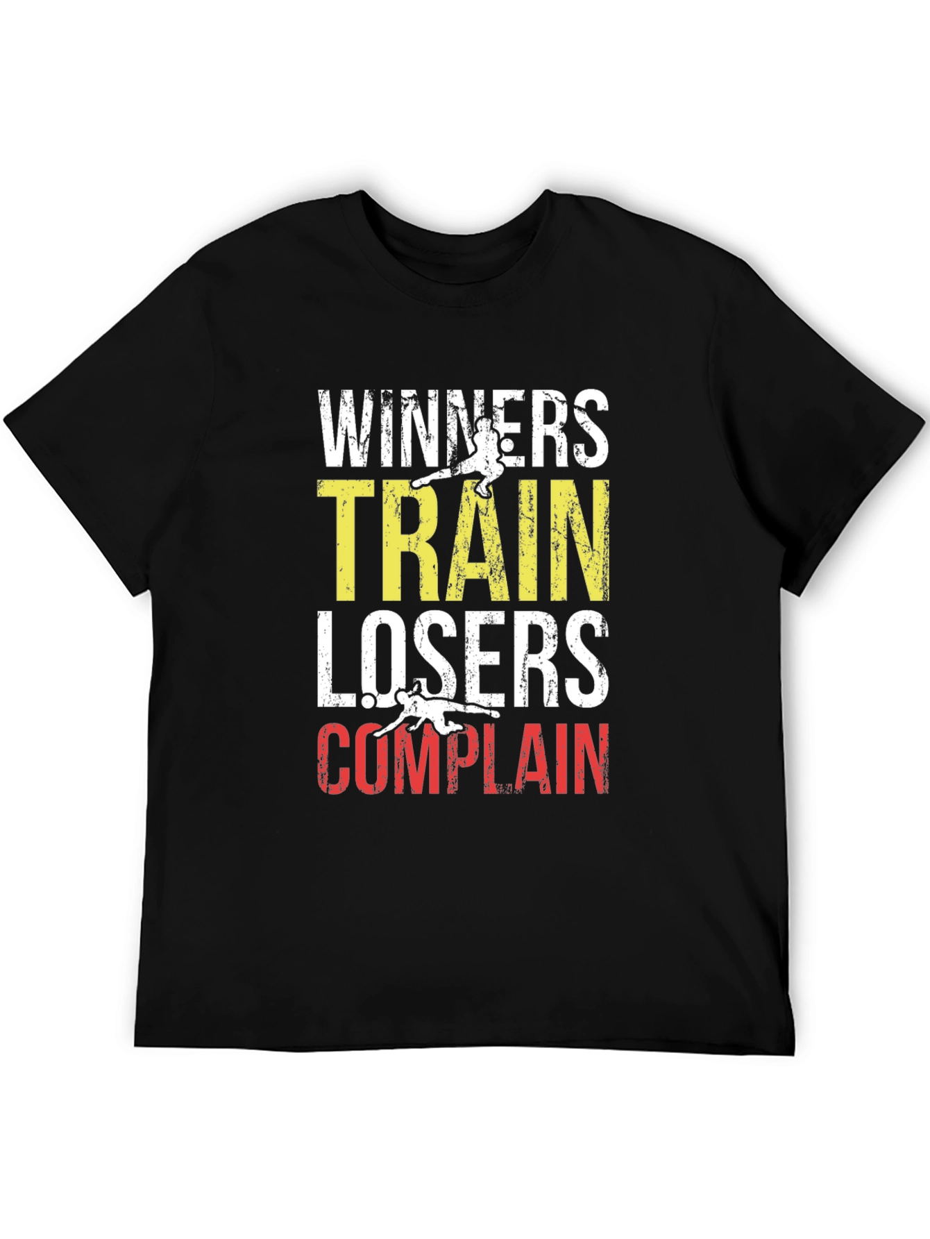 Winners Train Losers Complain Graphic Tee