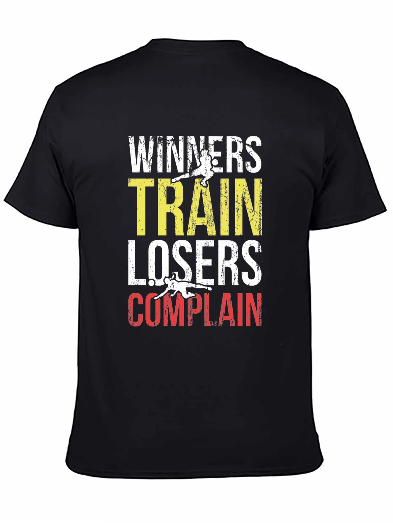 Winners Train Losers Complain Graphic Tee