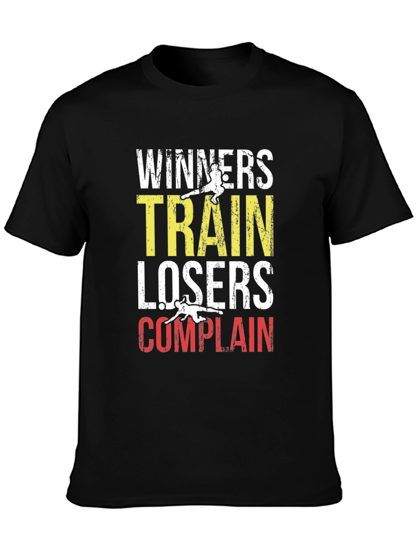 Winners Train Losers Complain Graphic Tee