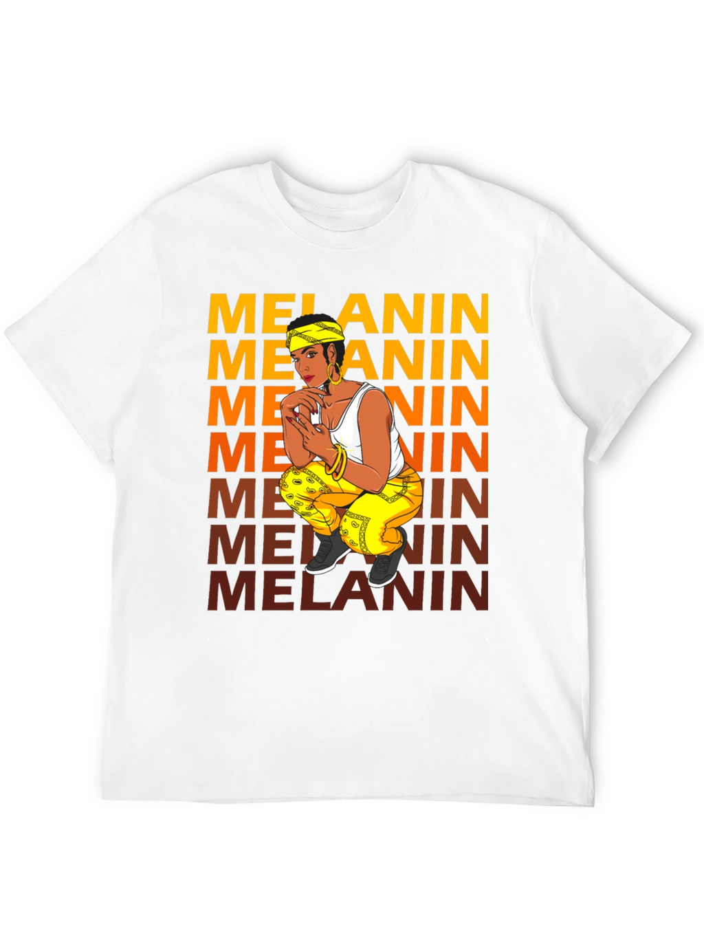 Melanin T-Shirt - Bold & Stylish Graphic Tee