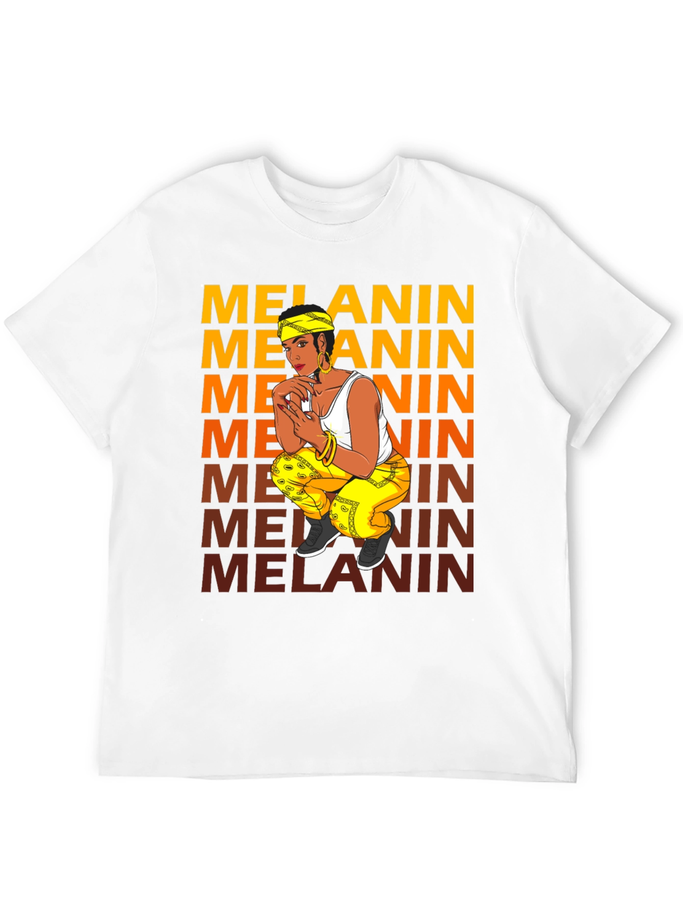 Melanin T-Shirt - Bold & Stylish Graphic Tee