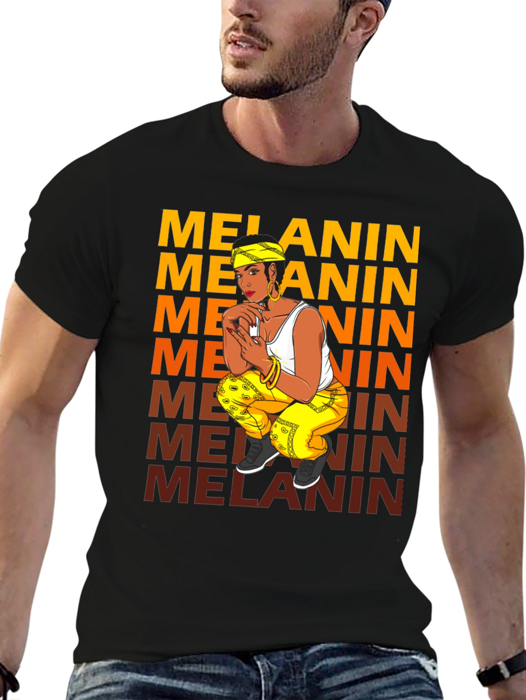 Melanin T-Shirt - Bold & Stylish Graphic Tee