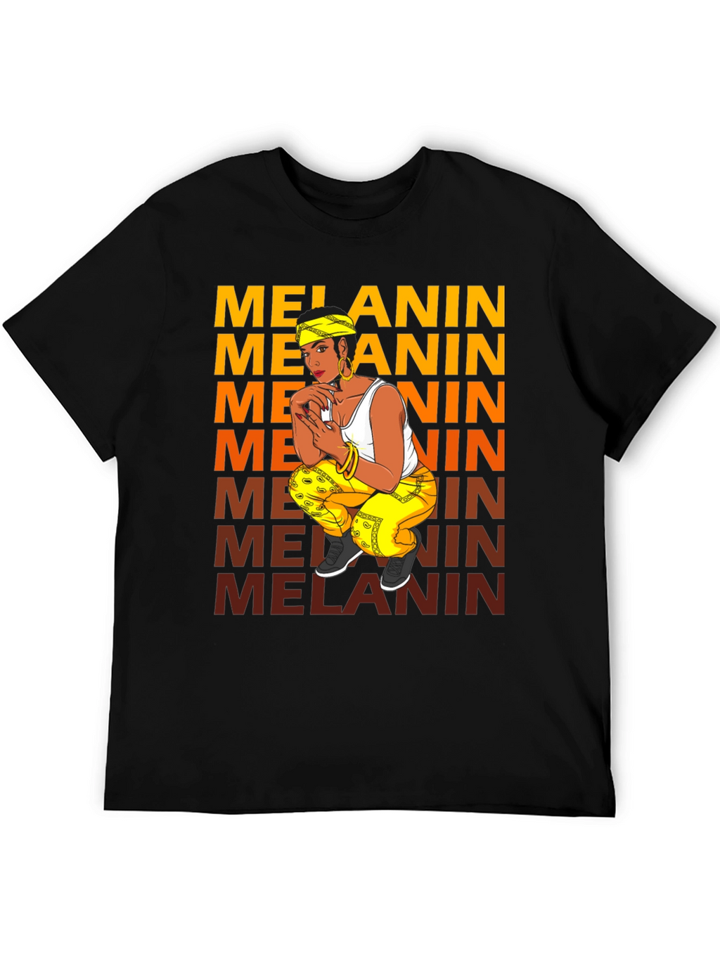 Melanin T-Shirt - Bold & Stylish Graphic Tee