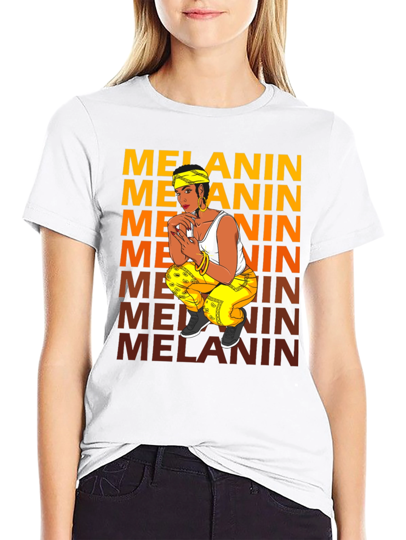 Melanin T-Shirt - Bold & Stylish Graphic Tee
