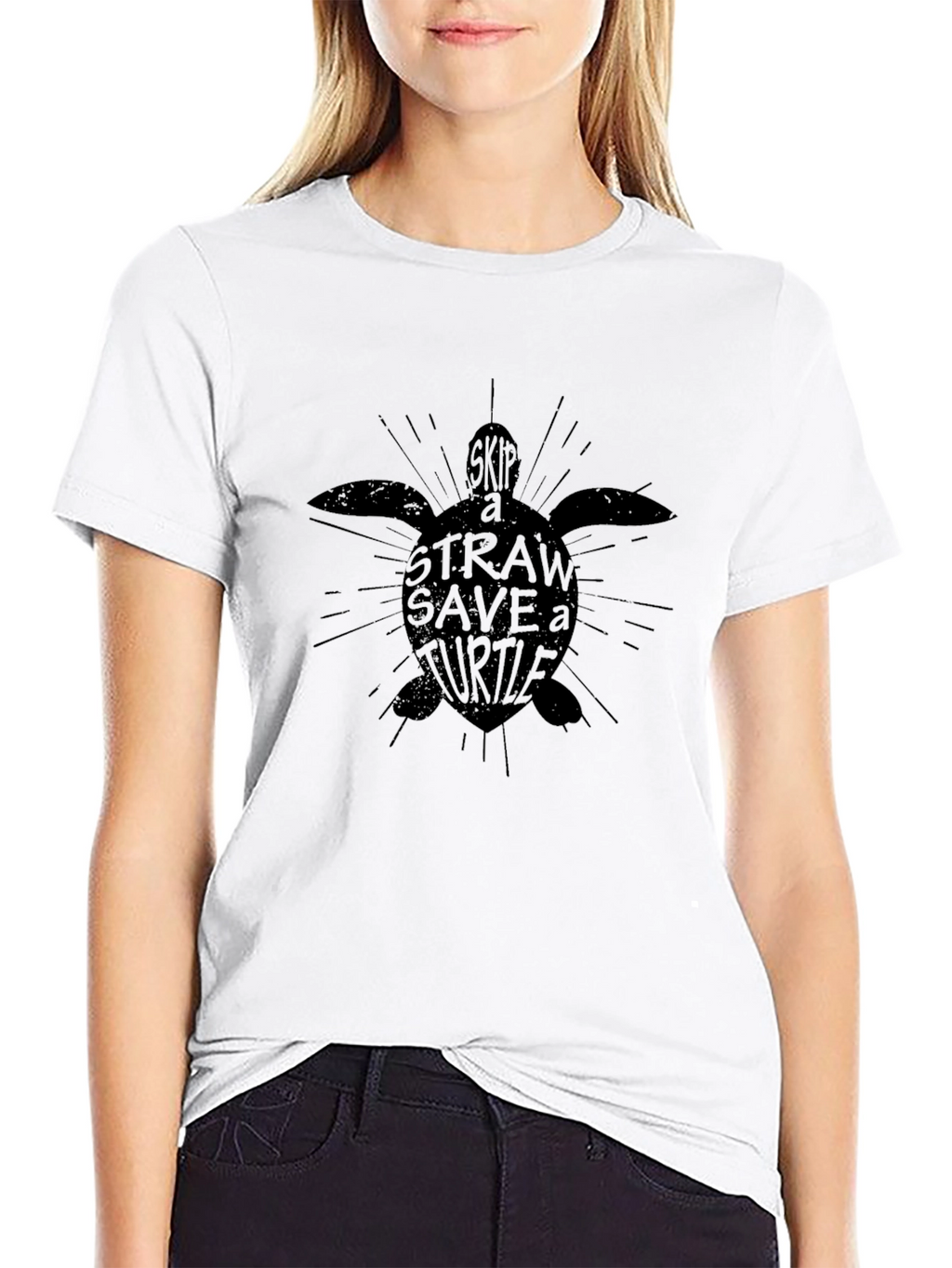 Save a Turtle T-Shirt - Black Graphic Tee