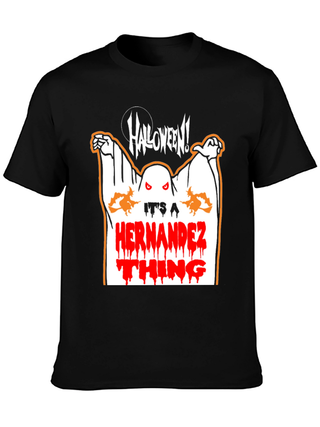 Halloween Hernandez T-Shirt - Spooky Family Fun