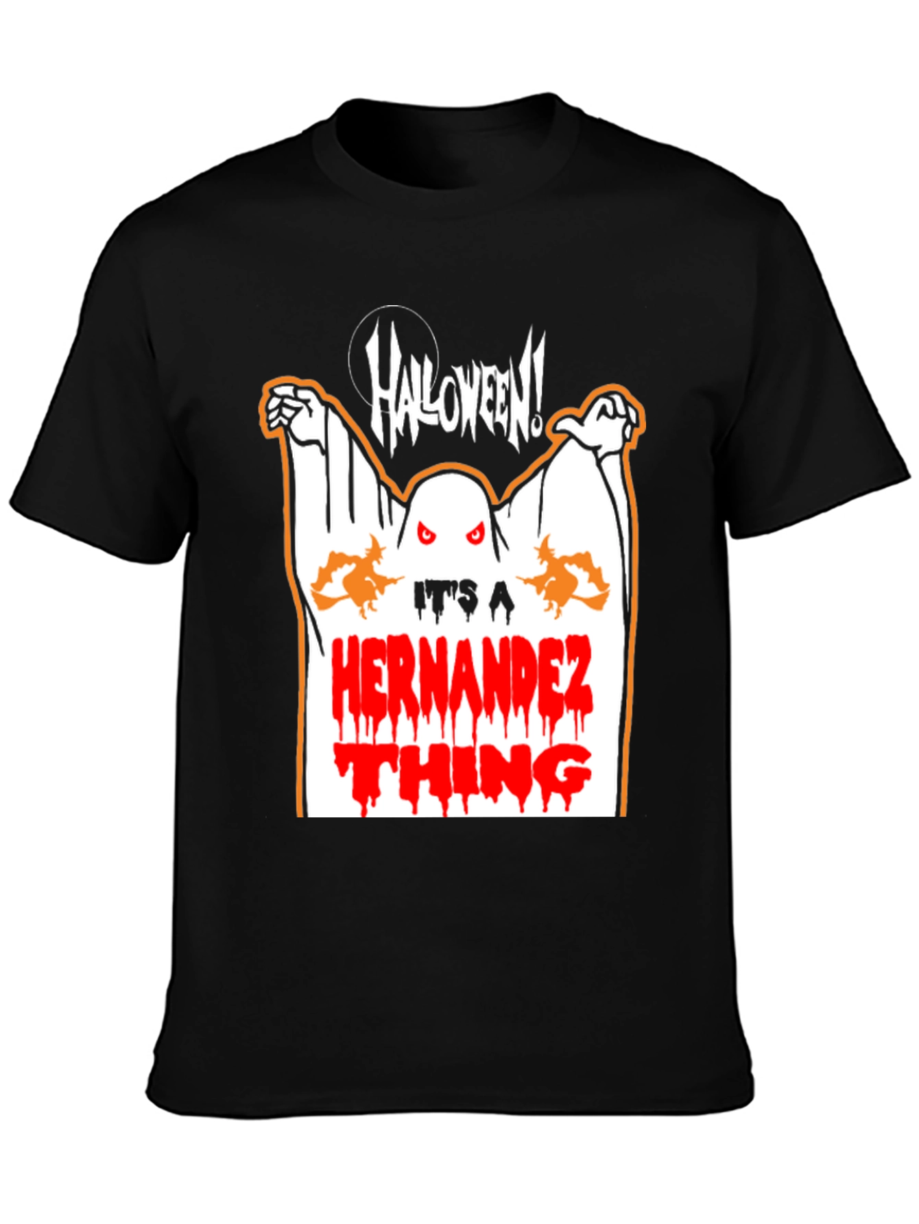 Halloween Hernandez T-Shirt - Spooky Family Fun