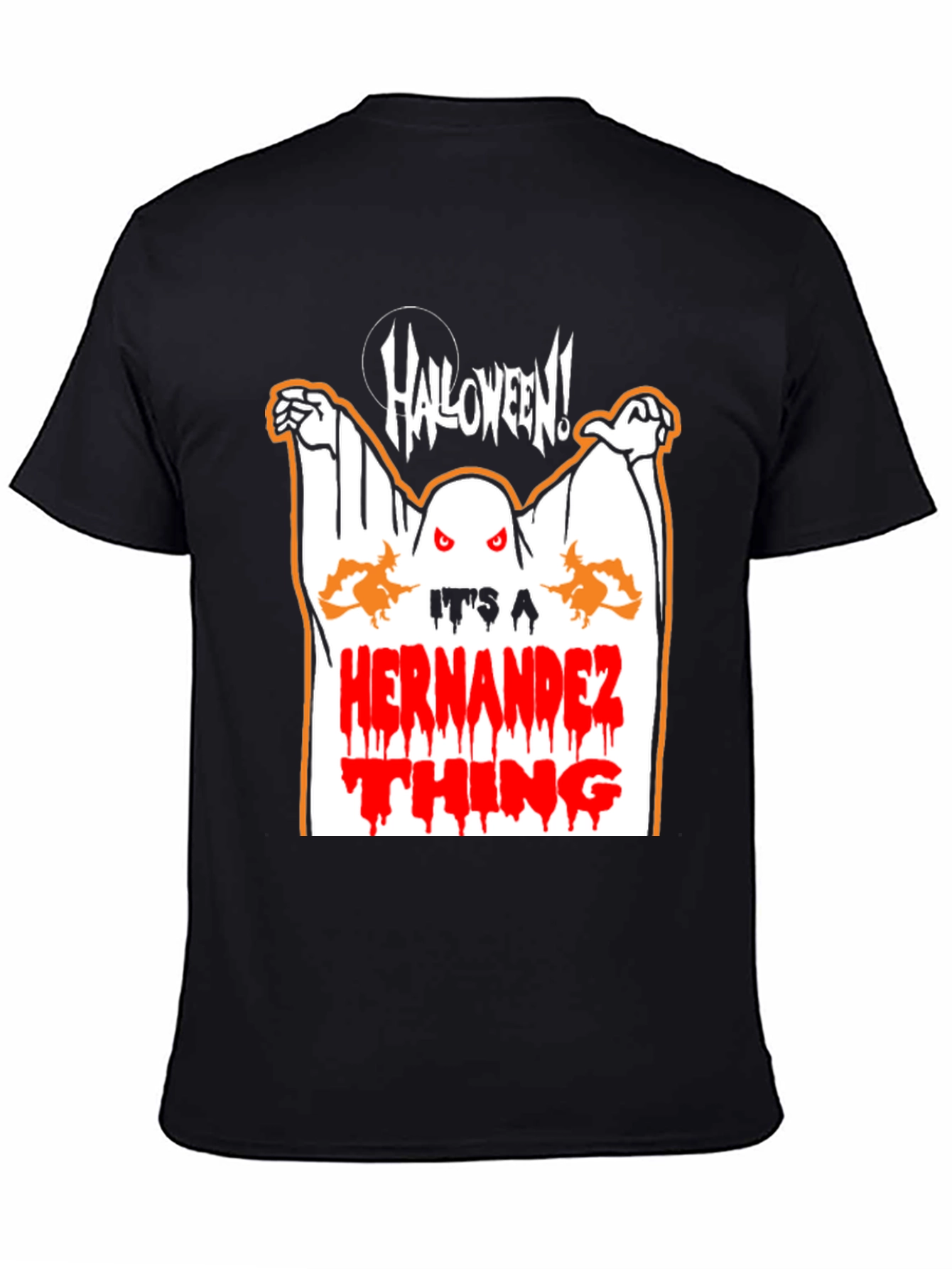 Halloween Hernandez T-Shirt - Spooky Family Fun