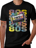 Retro 80s Cassette Tape Graphic T-Shirt